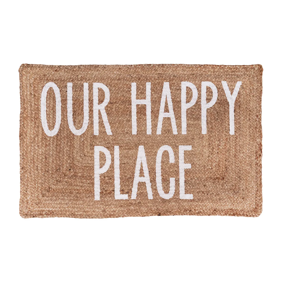 Our Happy Place Jute Braided Rug