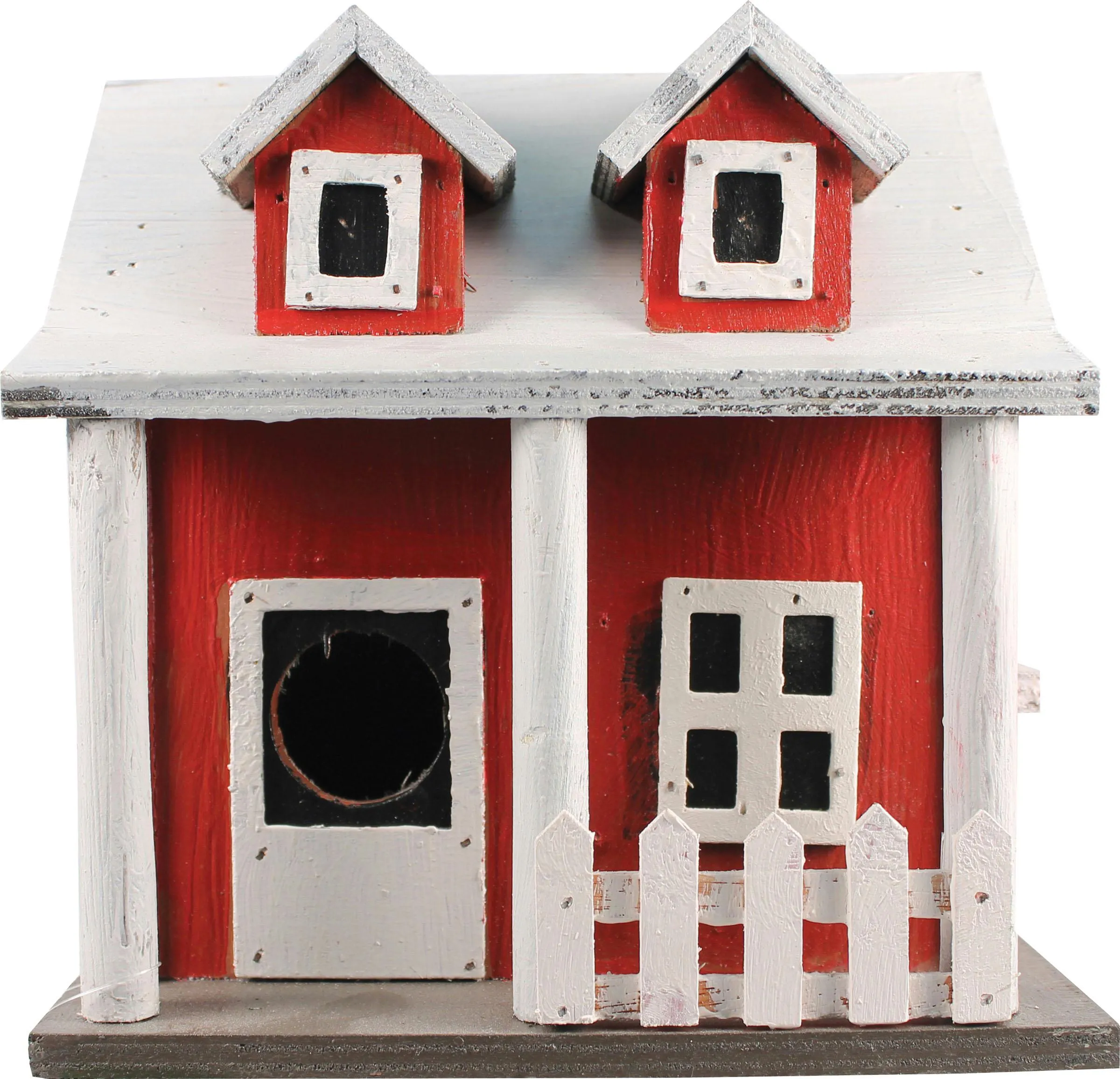 Picket Fence Cottage Birdhouse