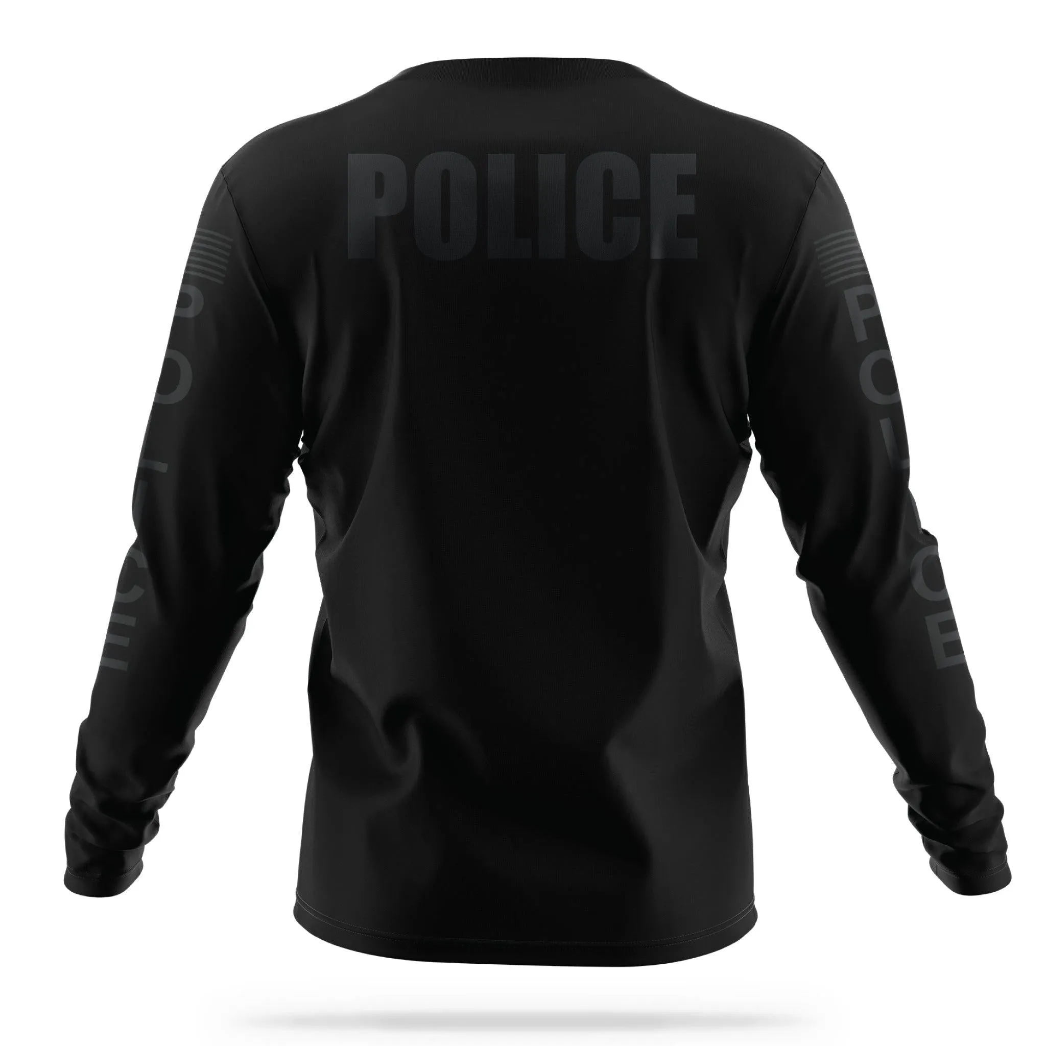 [POLICE] Men's Utility Long Sleeve [BLK/BLK]