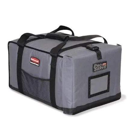 RUBBERMAID PROSERVE INSULATED END LOAD FULL PAN CARRIER - GRAY SMALL