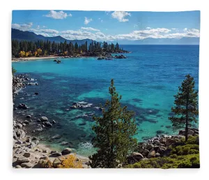 Sand Harbor Lookout By Brad Scott  - Blanket