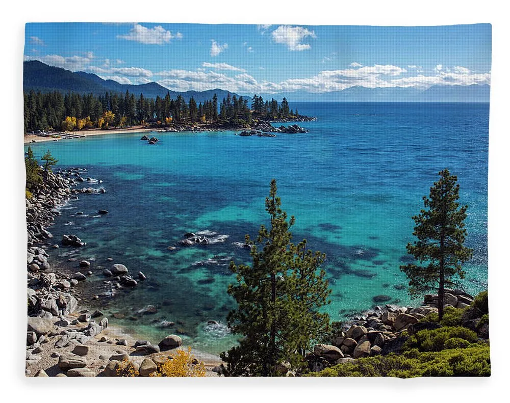 Sand Harbor Lookout By Brad Scott  - Blanket