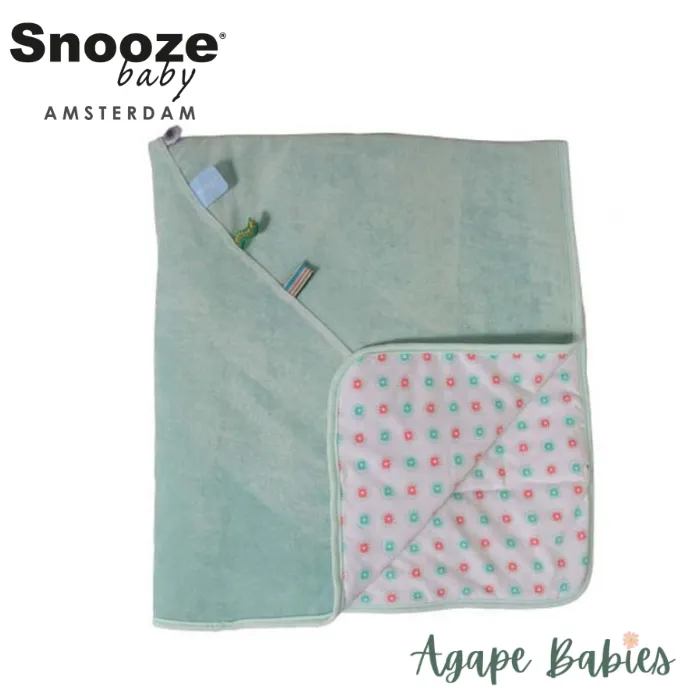 Snoozebaby Crib Blanket - Organic Mint