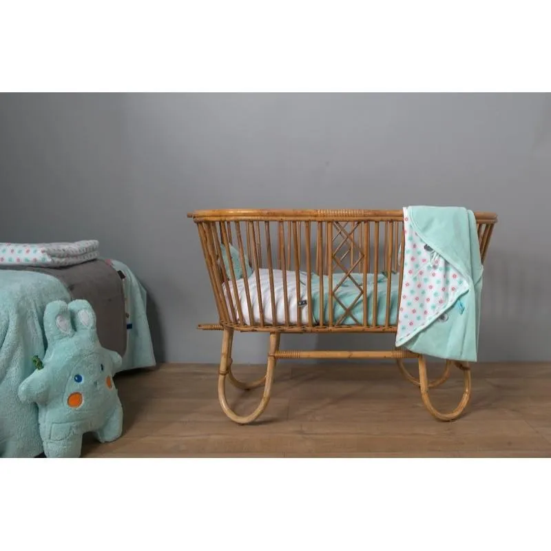 Snoozebaby Crib Blanket - Organic Mint