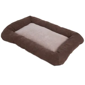 SnooZZy Chenille Low Bumper Kennel Mat - Brown