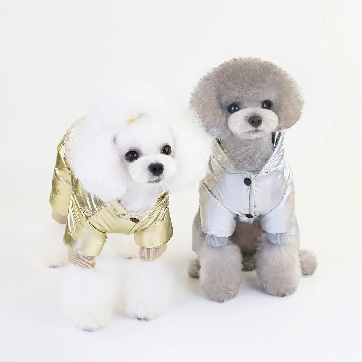 Space cotton suit winter padded pet clothing