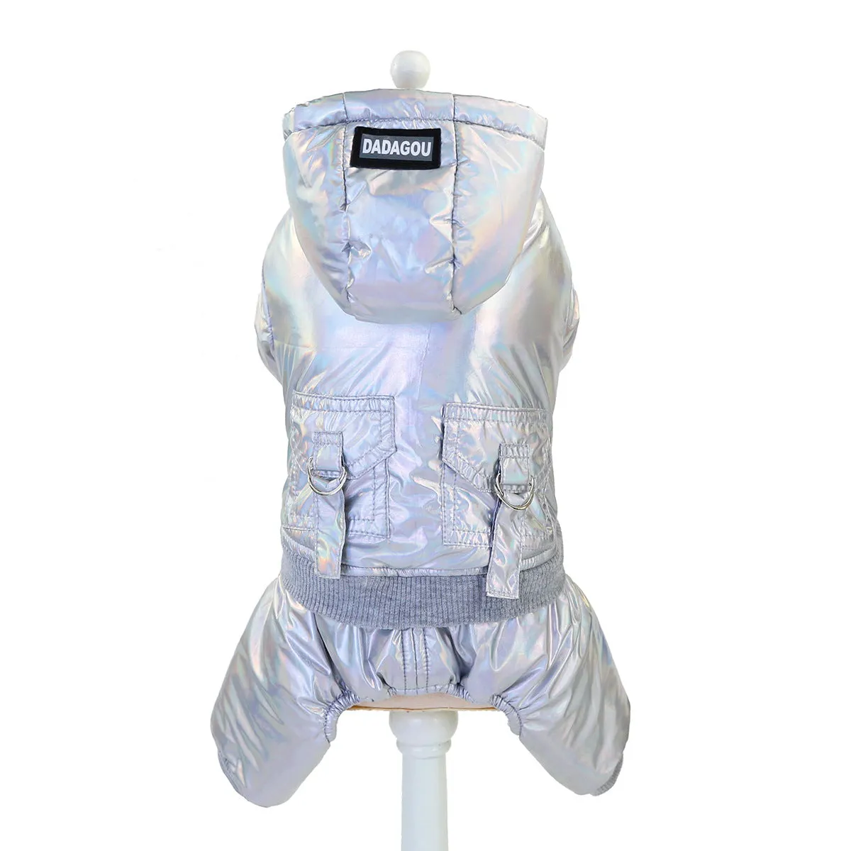 Space cotton suit winter padded pet clothing