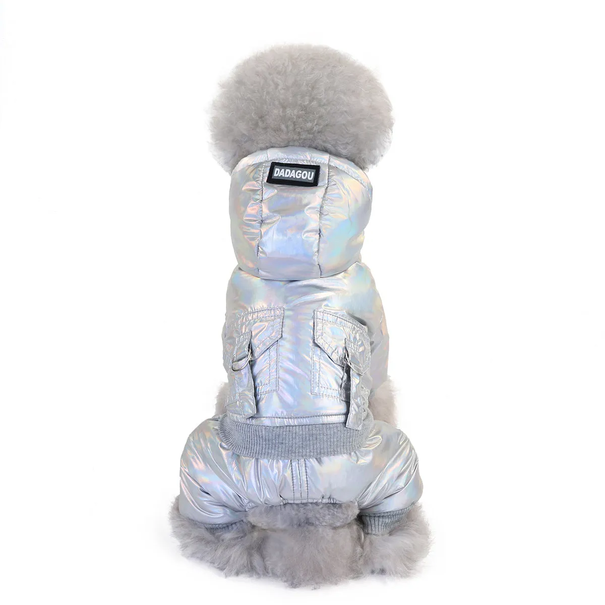 Space cotton suit winter padded pet clothing