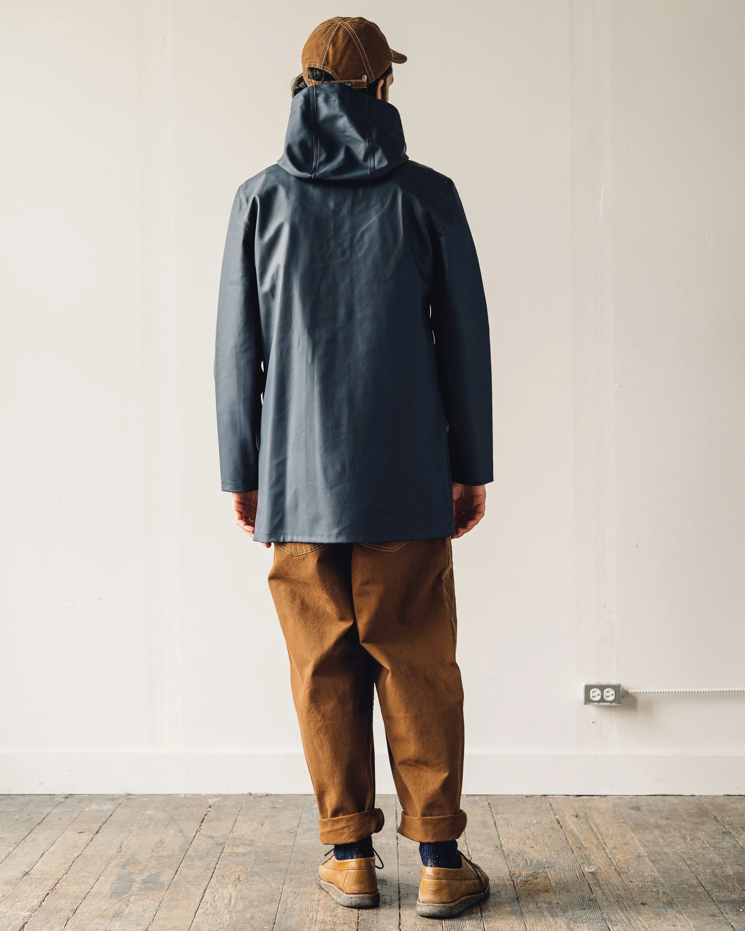 Stutterheim Stockholm Raincoat, Navy