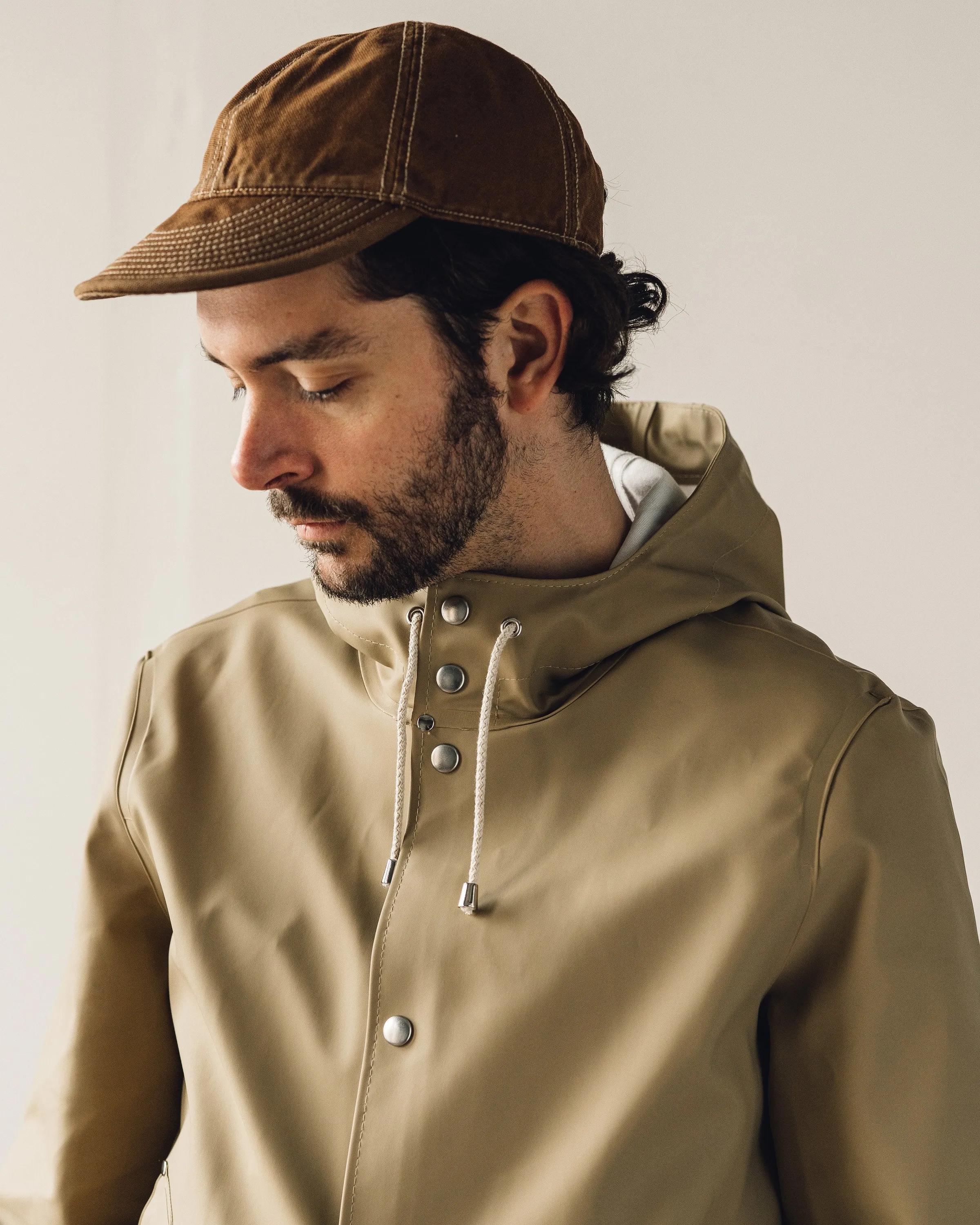 Stutterheim Stockholm Raincoat, Sand