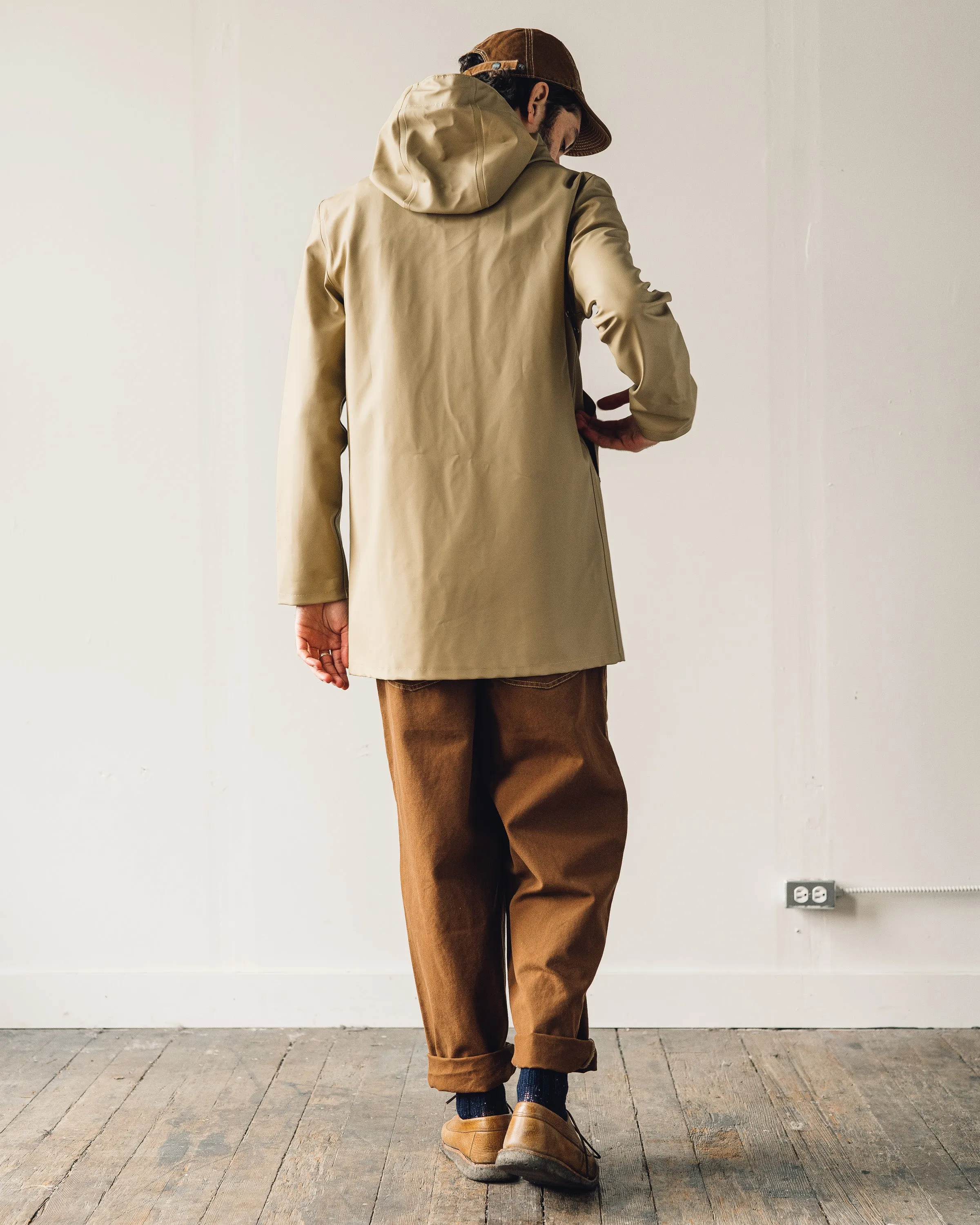 Stutterheim Stockholm Raincoat, Sand