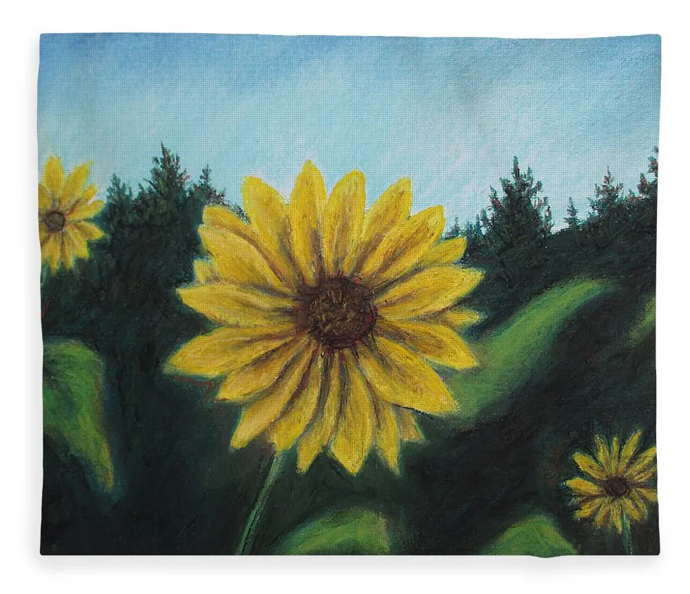 Sunny Sun Sun Flower - Blanket