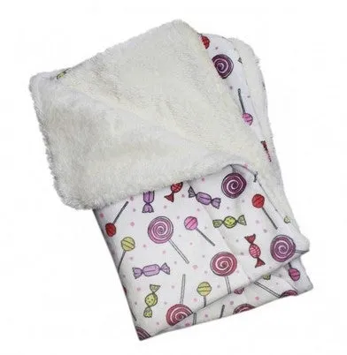 Ultra Soft Minky-Plush Sweet Candies Blanket