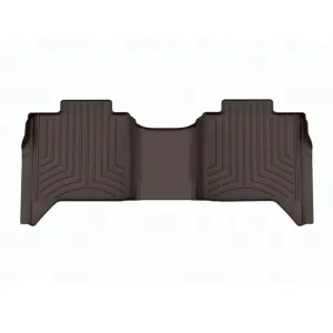 WeatherTech Cocoa FloorLiner HP - Rear Crewmax | 2022-2025 Toyota Tundra