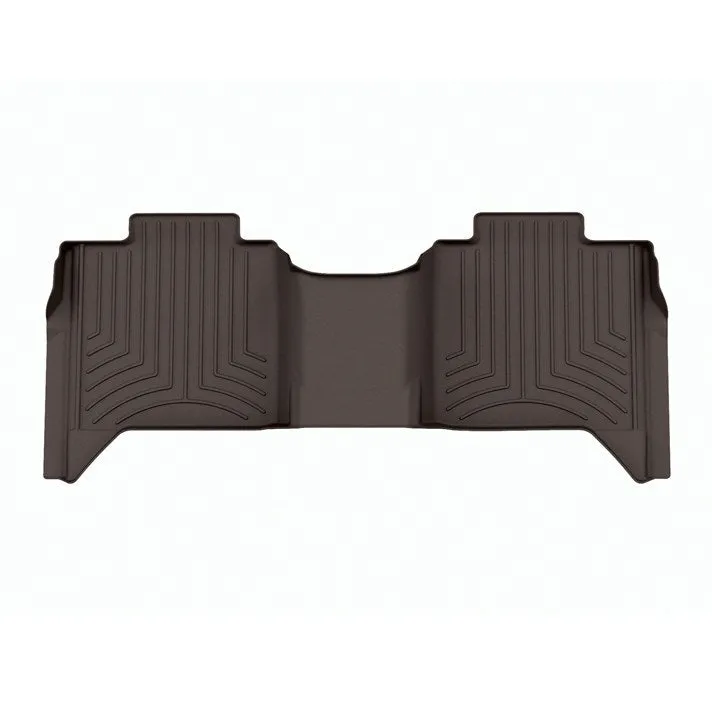 WeatherTech Cocoa FloorLiner HP - Rear Crewmax | 2022-2025 Toyota Tundra