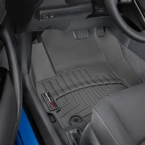 WeatherTech Front FloorLiner - Black | 2019-2023 Toyota Corolla Hatchback