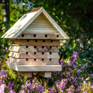 Wildlife World Interactive Solitary Bee Hive Flip Top