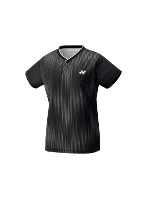 Yonex YW0026 Women's Crew Neck Shirt (Black)