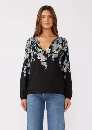 Yours Truly Floral Blouse