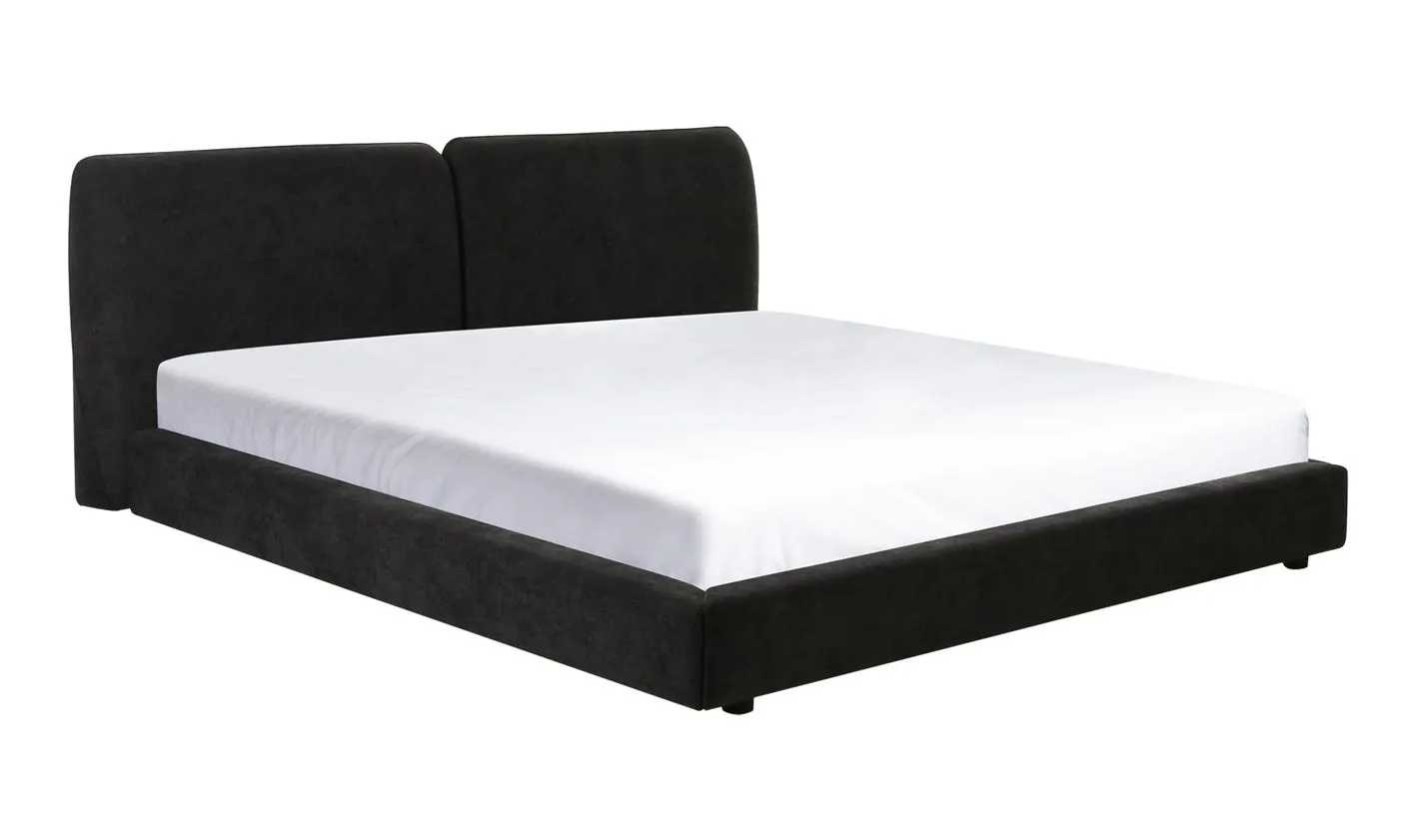 Zeppelin King Bed | Black