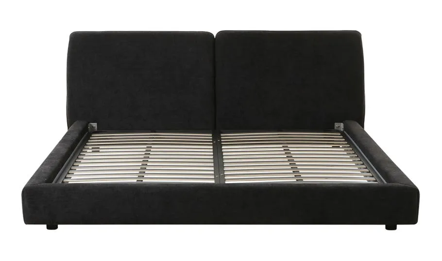 Zeppelin King Bed | Black